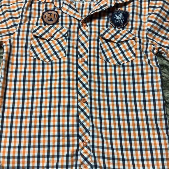 Quad Seven boys size 16/18 button front shirt - Picture 2 of 10